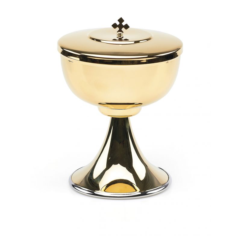 Puszka liturgiczna złocona 20 cm (13) - PUSZKI MSZALNE - Puszka liturgiczna złocona 20 cm (13)
