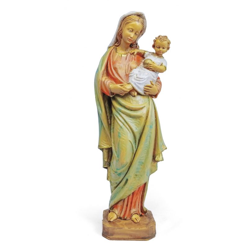 Figura Madonna z dzieciątkiem - 25 cm - Matka Boża - Figura Madonna z dzieciątkiem - 25 cm