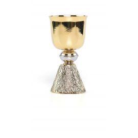 Kielich mini z dekoracyjną podstawą - 13 cm (010) - KIELICHY MSZALNE