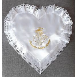 Szatka do chrztu haftowana (4) - Szatki haftowane do chrztu