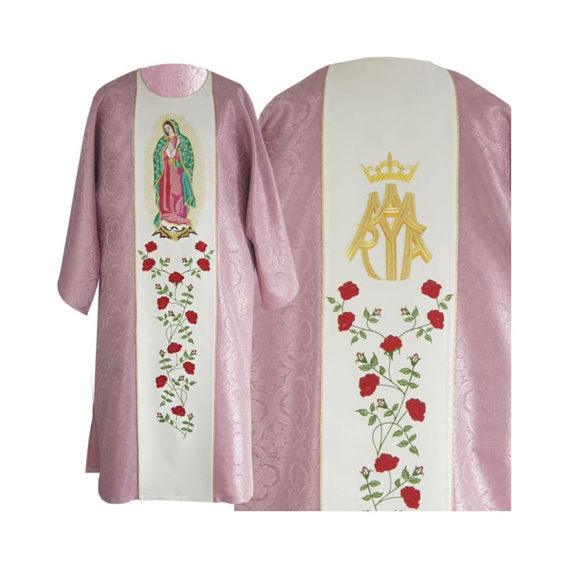 Dalmatyka Maryjna różowa - DALMATYKI - Dalmatyka Maryjna różowa