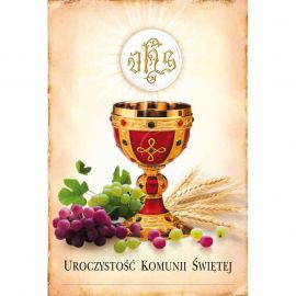 Plakat – Uroczystość Komunii Świętej - Plakaty Pierwsza Komunia Święta