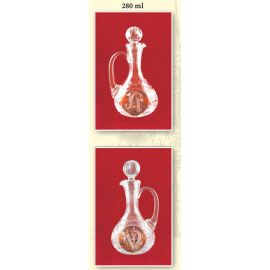 Ampułki mszalne kryształowe - 280 ml (1) - AMPUŁKI I TACKI MSZALNE