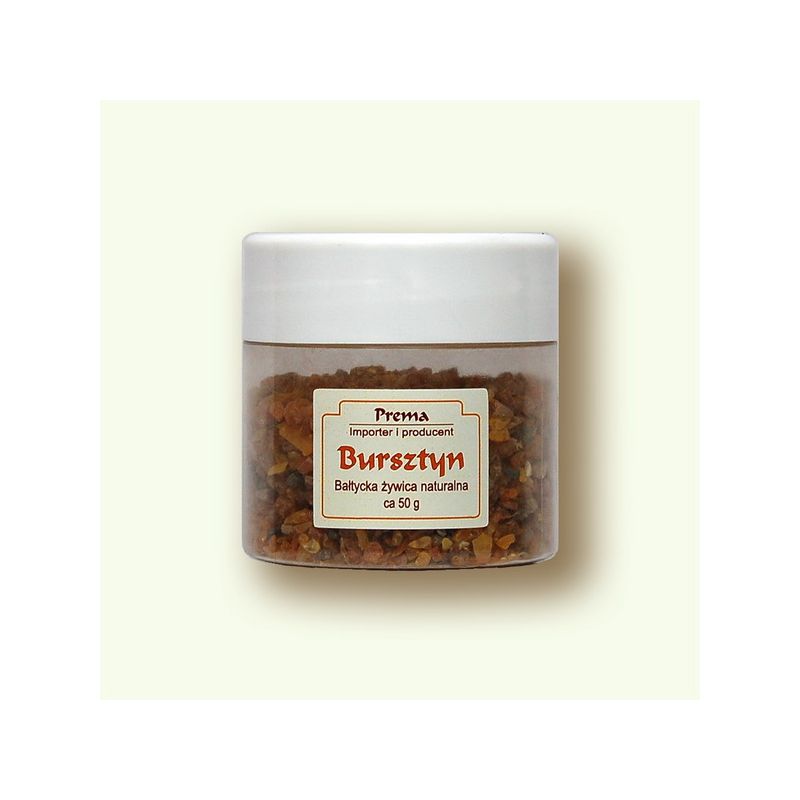 BURSZTYN 50g - żywica naturalna - KADZIDŁA, WĘGIELKI - BURSZTYN 50g - żywica naturalna