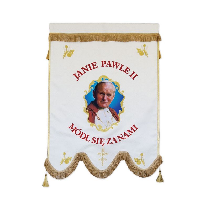 Chorągiew Kościelna "Jan Paweł II" - Chorągwie procesyjne - Chorągiew Kościelna "Jan Paweł II"