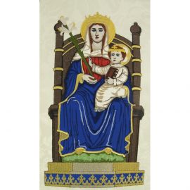 Ornat Gotycki Maryjny  (28) - Ornaty Maryjne - zdjęcie 2 - Ornat Gotycki Maryjny  (28)