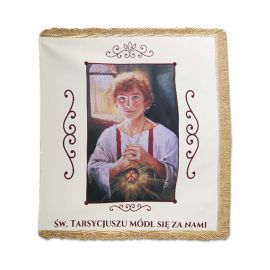 Sztandar ministrancki ("Św. Tarsycjusz") - CHORĄGWIE PROCESYJNE