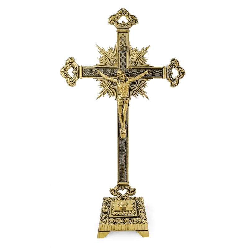 Krzyż z podstawą 32 cm (14) - KRZYŻE, KRZYŻYKI - Krzyż z podstawą 32 cm (14)