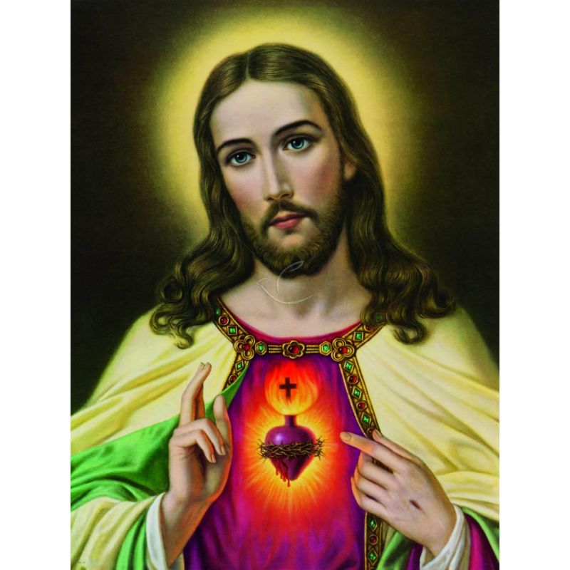 Obraz 30x40 - Serce Jezusa - OBRAZY RELIGIJNE - Obraz 30x40 - Serce Jezusa