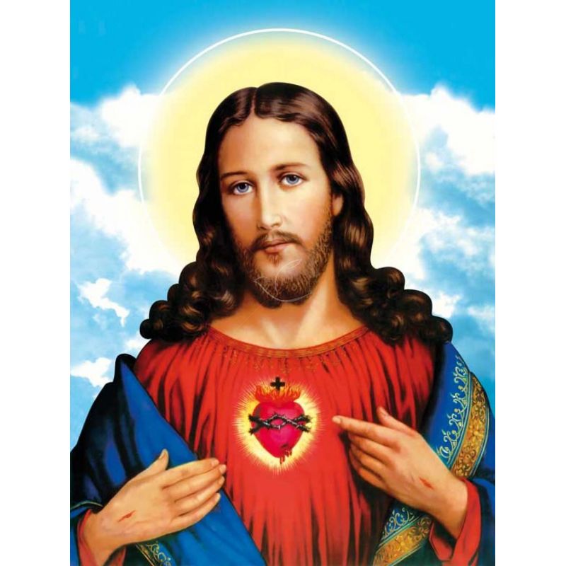 Obraz 30x40 - Serce Jezusa - OBRAZY RELIGIJNE - Obraz 30x40 - Serce Jezusa