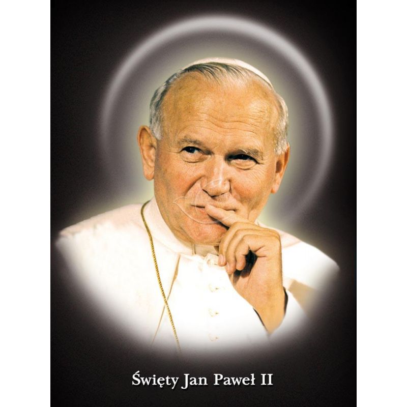 Obraz 30x40 - Jan Paweł II - OBRAZY RELIGIJNE - Obraz 30x40 - Jan Paweł II