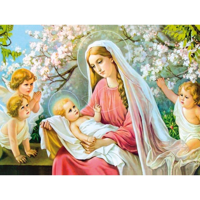 Obraz 30x40 - Maryia z dzieciątkiem - OBRAZY RELIGIJNE - Obraz 30x40 - Maryia z dzieciątkiem