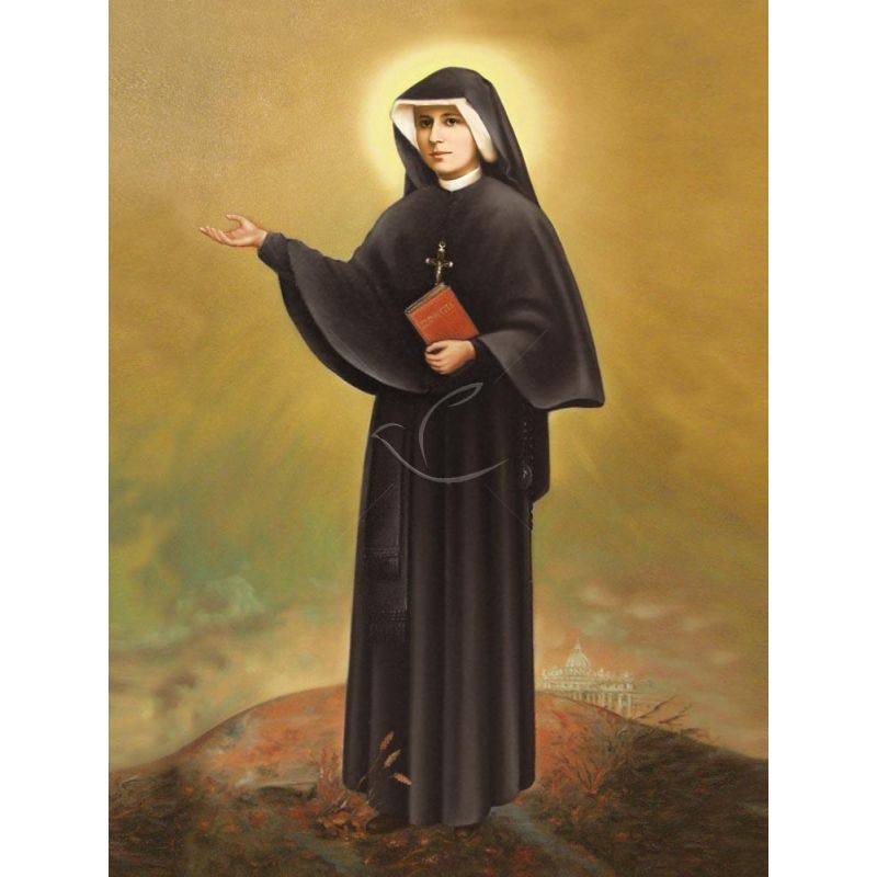 Obraz 30x40 - Faustyna Kowalska - OBRAZY RELIGIJNE - Obraz 30x40 - Faustyna Kowalska