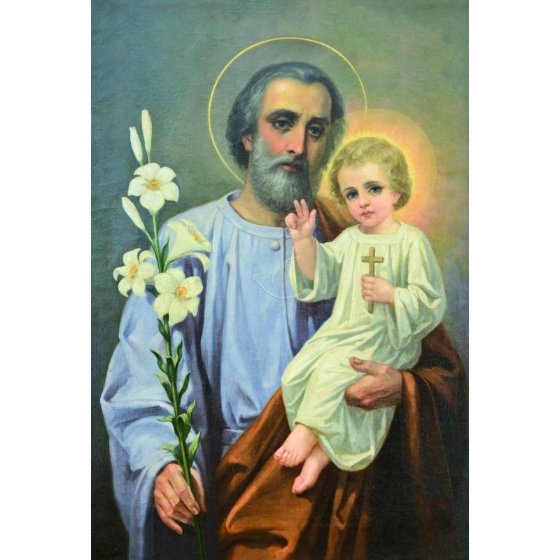 Obraz 30x40 - Święty Józef - OBRAZY RELIGIJNE - Obraz 30x40 - Święty Józef