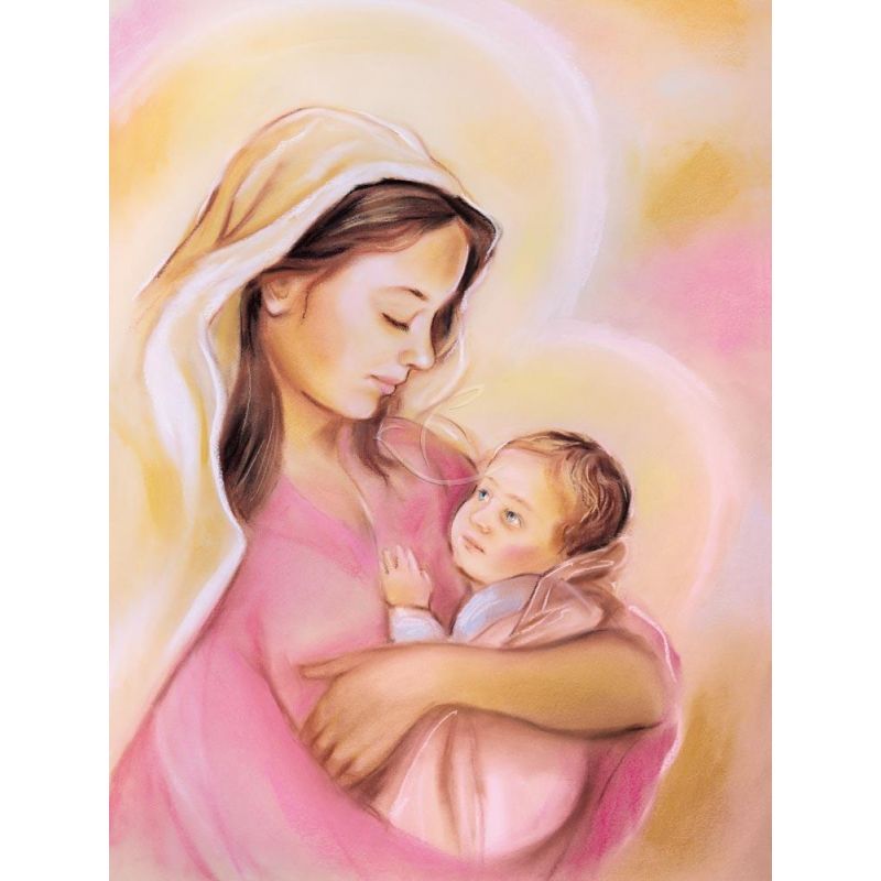 Obraz 30x40 - Matka Boża - OBRAZY RELIGIJNE - Obraz 30x40 - Matka Boża