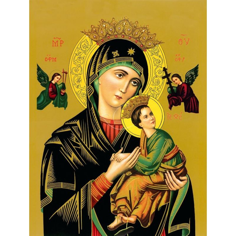 Obraz 30x40 - Matka Boża Nieustającej Pomocy - OBRAZY RELIGIJNE - Obraz 30x40 - Matka Boża Nieustającej Pomocy