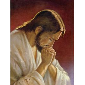 Obraz 30x40 - Jezus modlący - OBRAZY RELIGIJNE