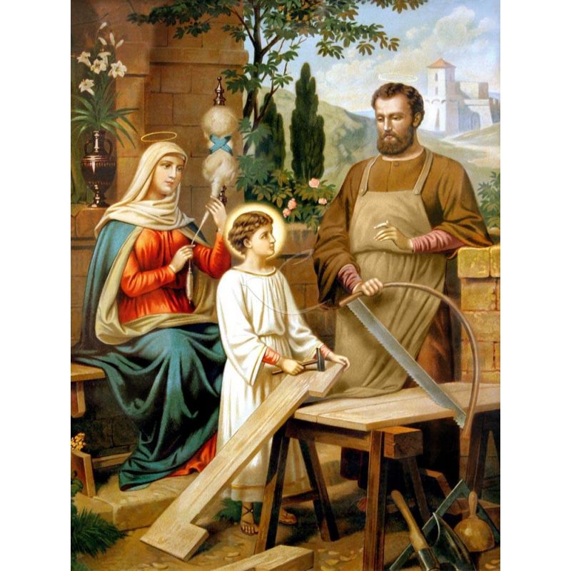 Obraz 30x40 - Święta Rodzina (3) - OBRAZY RELIGIJNE - Obraz 30x40 - Święta Rodzina (3)