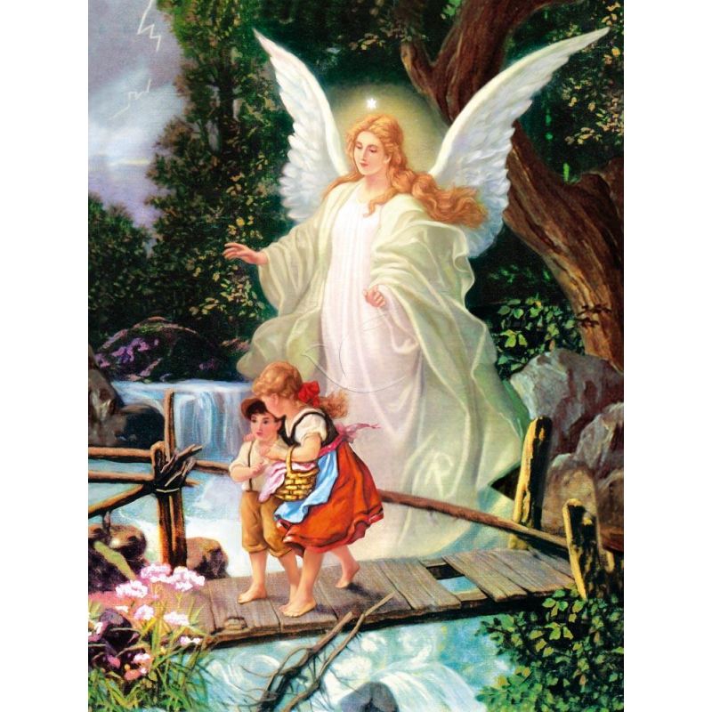 Obraz 30x40 - Anioł Stróż - OBRAZY RELIGIJNE - Obraz 30x40 - Anioł Stróż