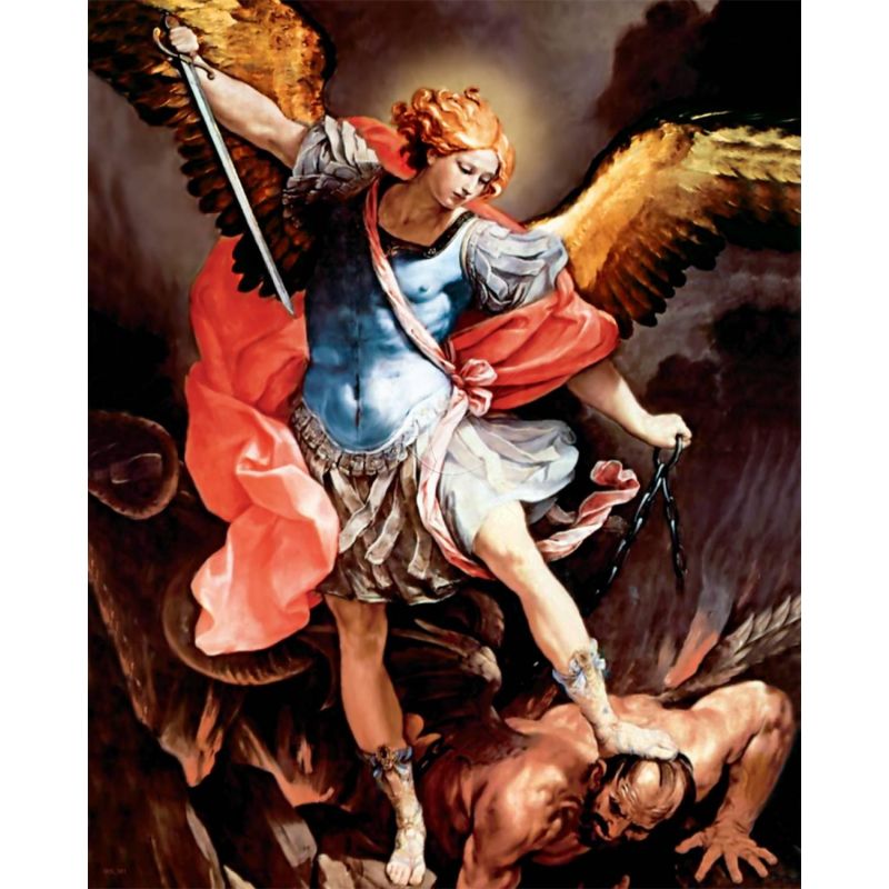 Obrazek 20x25 - Św. Michał Archanioł - OBRAZY RELIGIJNE - Obrazek 20x25 - Św. Michał Archanioł