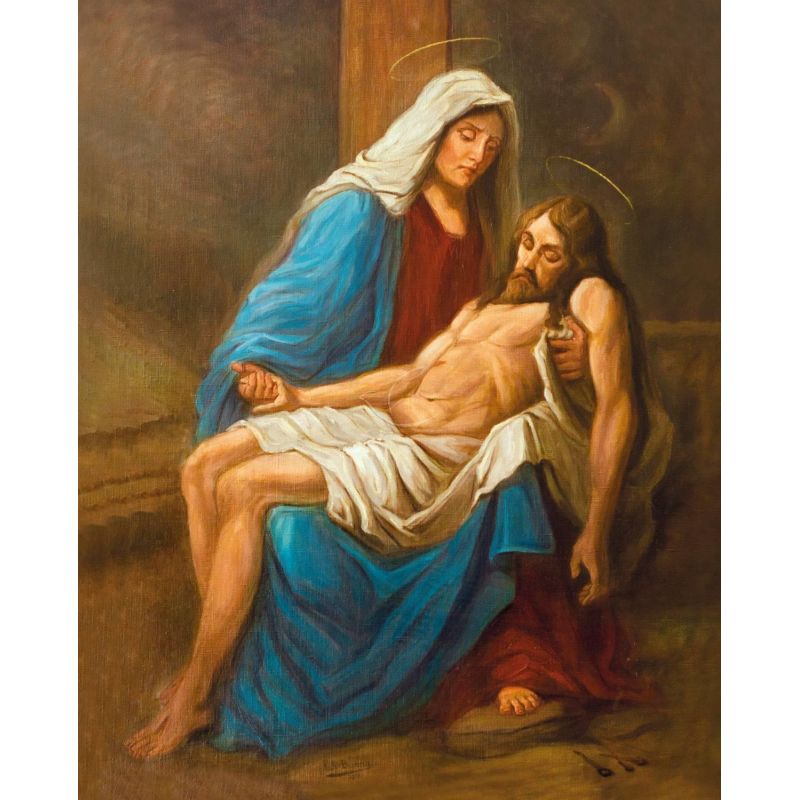Obrazek 20x25 - Matka Boża Bolesna - OBRAZY RELIGIJNE - Obrazek 20x25 - Matka Boża Bolesna