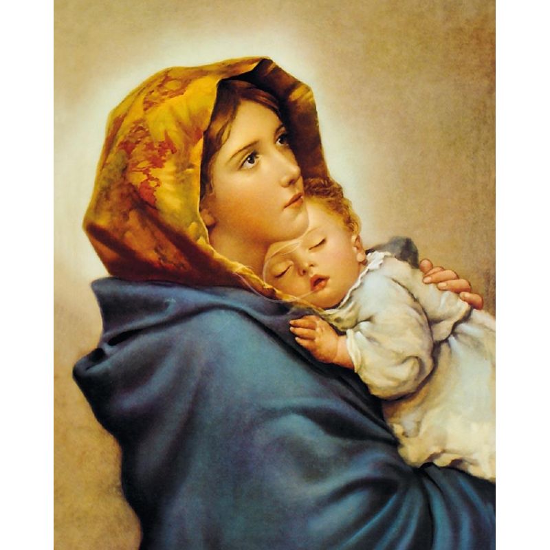 Obrazek 20x25 - Matka Boża z Dzieciątkiem - OBRAZY RELIGIJNE - Obrazek 20x25 - Matka Boża z Dzieciątkiem