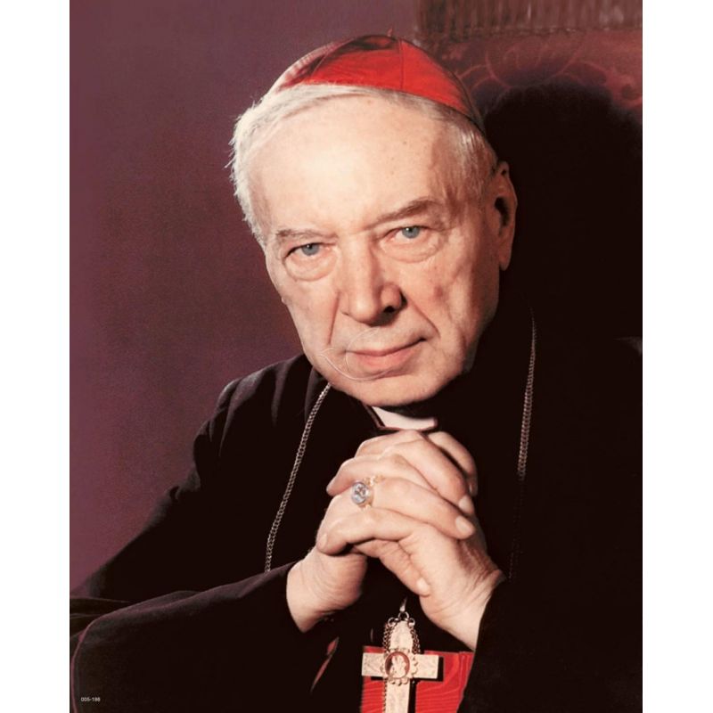 Obrazek 20x25 - Kardynał Stefan Wyszyński - OBRAZY RELIGIJNE - Obrazek 20x25 - Kardynał Stefan Wyszyński