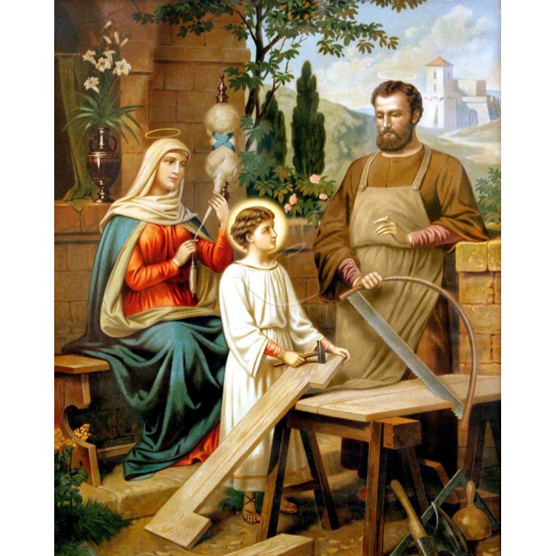 Obrazek 20x25 - Święta Rodzina (2) - OBRAZY RELIGIJNE - Obrazek 20x25 - Święta Rodzina (2)