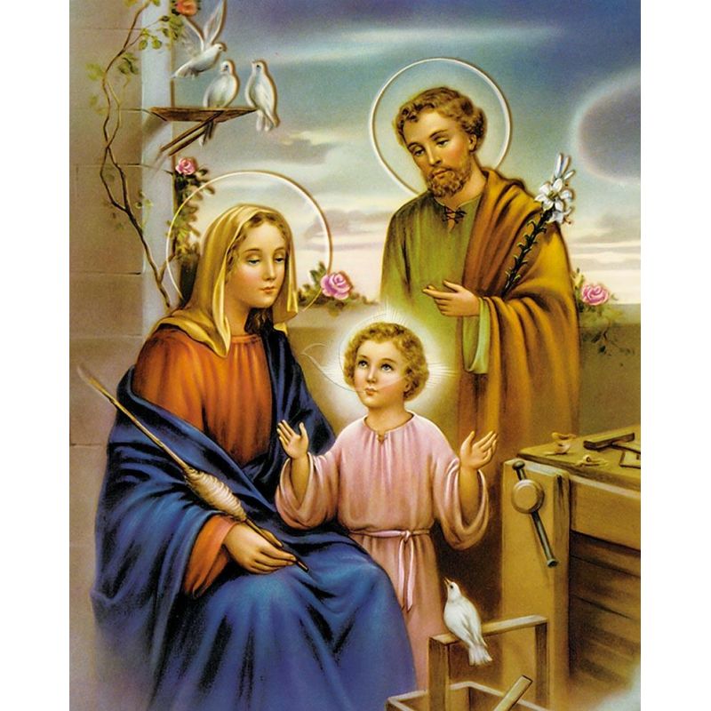 Obrazek 20x25 - Święta Rodzina (2) - OBRAZY RELIGIJNE - Obrazek 20x25 - Święta Rodzina (2)