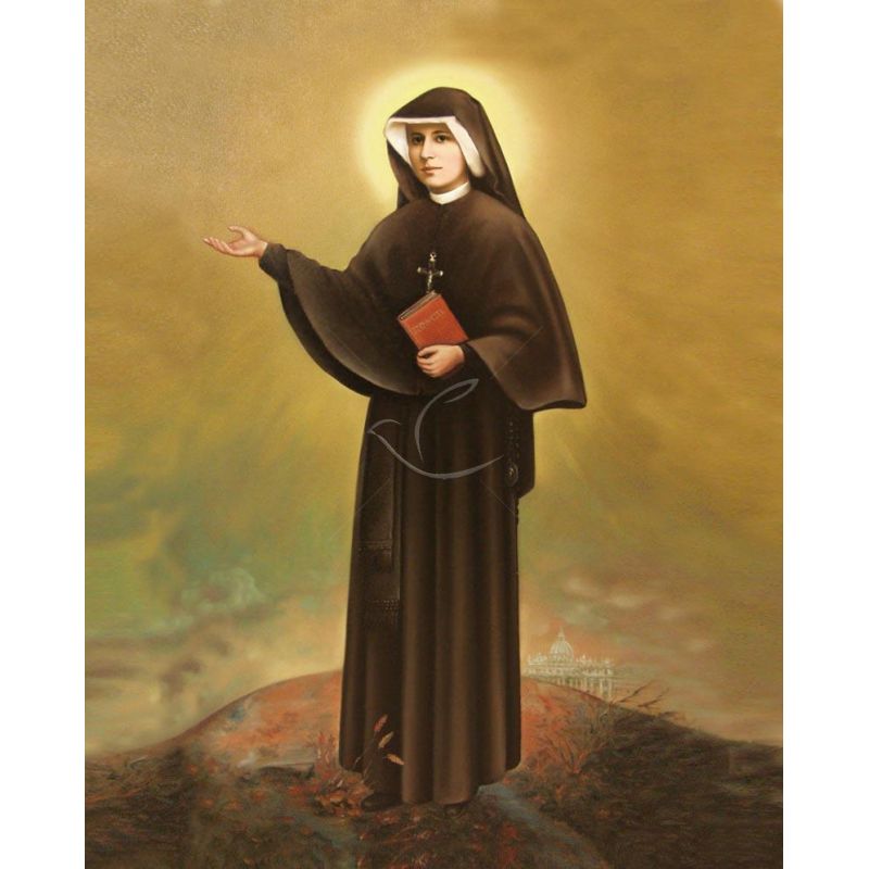 Obrazek 20x25 - Św. Faustyna Kowalska - OBRAZY RELIGIJNE - Obrazek 20x25 - Św. Faustyna Kowalska