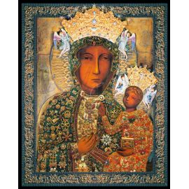Obrazek 20x25 - Matka Boża Częstochowska - OBRAZY RELIGIJNE