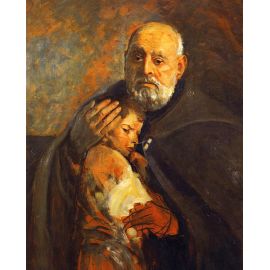 Obrazek 20x25 - Św. Brat Albert - OBRAZY RELIGIJNE