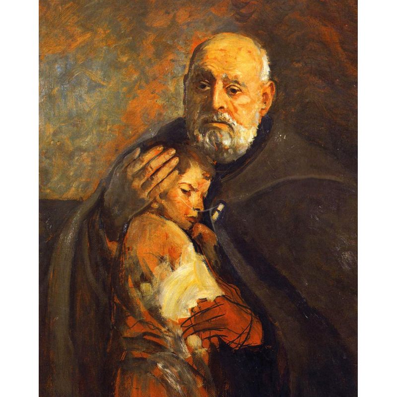 Obrazek 20x25 - Św. Brat Albert - OBRAZY RELIGIJNE - Obrazek 20x25 - Św. Brat Albert