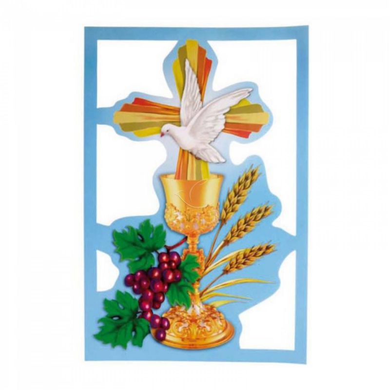 Emblemat na Boże Ciało - wzór eucharystyczny (5) - Emblematy na Boże Ciało - Emblemat na Boże Ciało - wzór eucharystyczny (5)