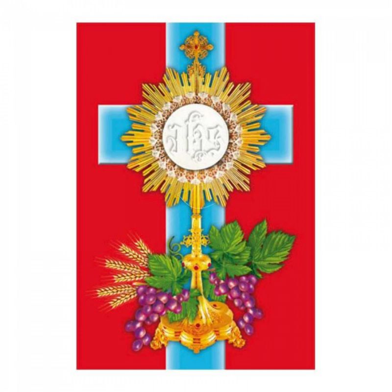 Emblemat na Boże Ciało - wzór eucharystyczny (7) - Emblematy na Boże Ciało - Emblemat na Boże Ciało - wzór eucharystyczny (7)