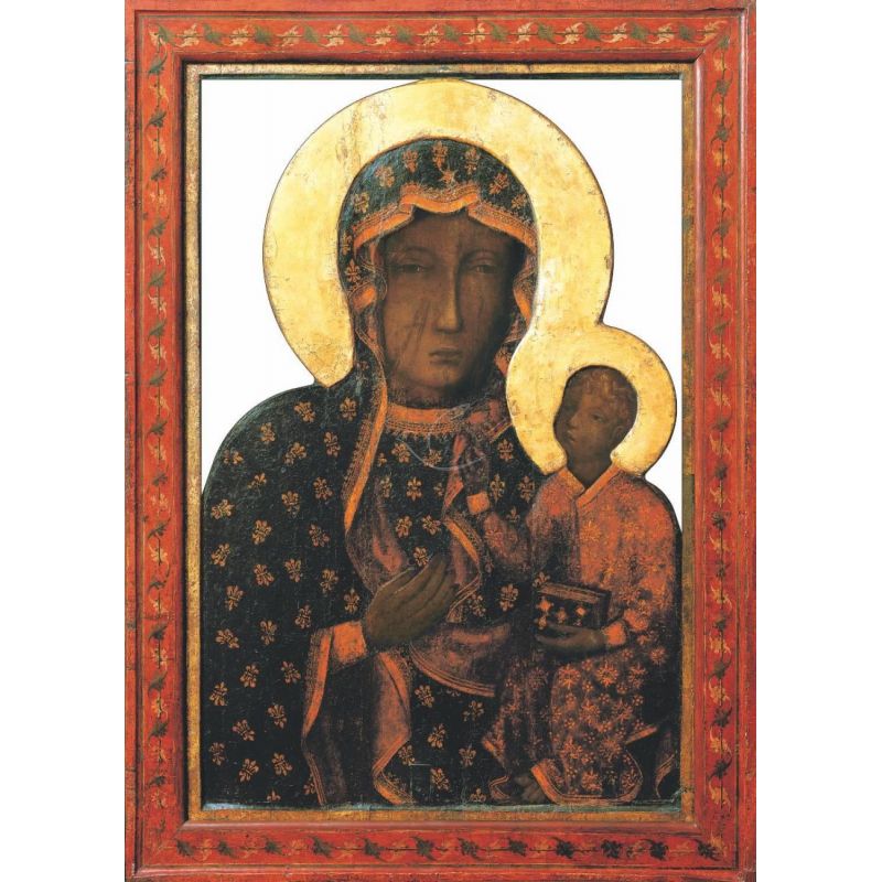 Emblemat na Boże Ciało 32x48 cm - Matka Boża Częstochowska - Emblematy na Boże Ciało - Emblemat na Boże Ciało 32x48 cm - Matka Boża Częstochowska