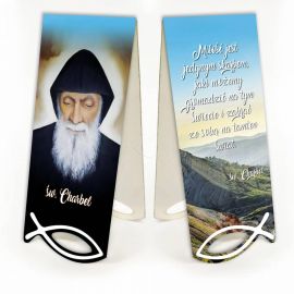Zakładka św. Charbel - Zakładki religijne do książek