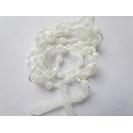 Różaniec plastikowy model fosfor - RÓŻAŃCE, KORONKI, TAJEMNICE RÓŻAŃCOWE