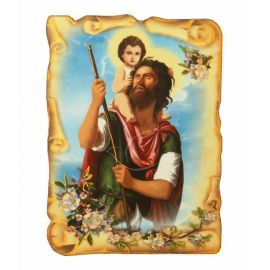 Magnes  Święty Krzysztof - MAGNESY RELIGIJNE