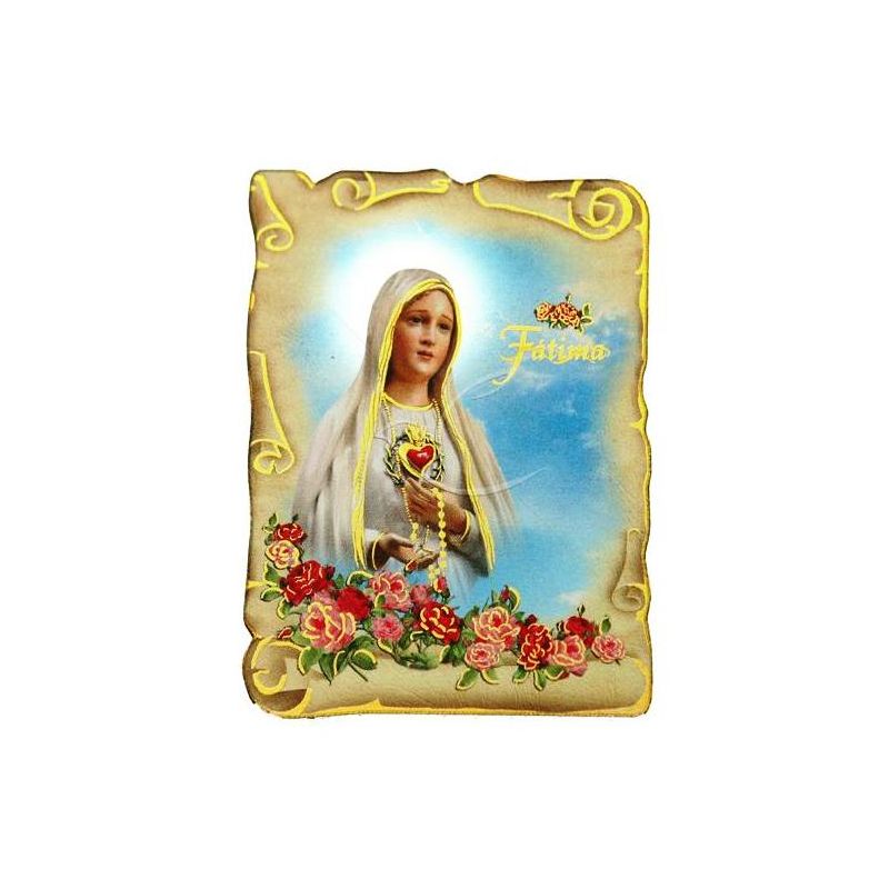 Magnes Matka Boża Fatimska - MAGNESY RELIGIJNE - Magnes Matka Boża Fatimska