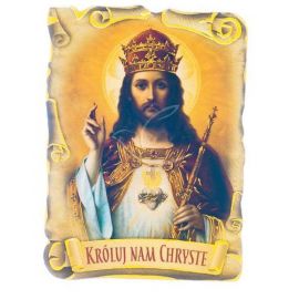 Magnes Chrystus Król - MAGNESY RELIGIJNE