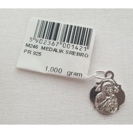 Medalik Matka Boża Nieustającej Pomocy 1 g - BIŻUTERIA SREBRNA