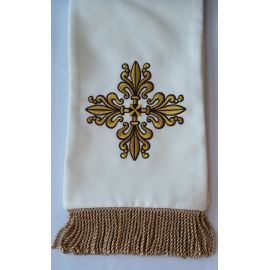 Stuła haftowana Św. Antoni z Dzieciątkiem Jezus - Z POSTACIAMI - zdjęcie 4 - Stuła haftowana Św. Antoni z Dzieciątkiem Jezus