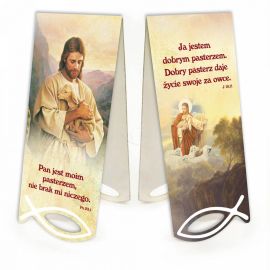 Zakładka Jezus - Pan jest moim pasterzem... - Zakładki religijne do książek