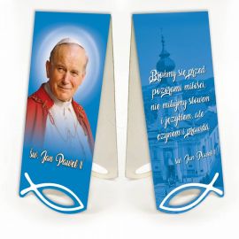 Zakładka Św. Jan Paweł II - Zakładki religijne do książek