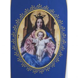 Ornat Maryjny Matka Boża z dzieciątkiem na tronie - Ornaty Maryjne - zdjęcie 3 - Ornat Maryjny Matka Boża z dzieciątkiem na tronie