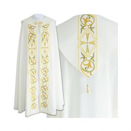 Kapa haftowana gotycka - haftowane pasy (53) - KAPY LITURGICZNE - zdjęcie 5 - Kapa haftowana gotycka - haftowane pasy (53)