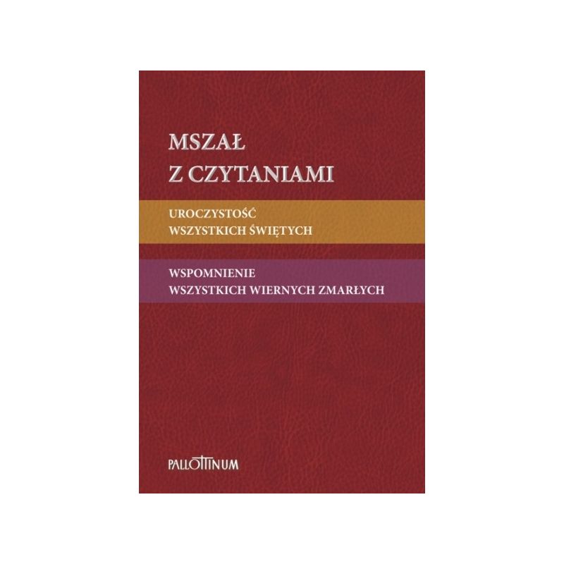 Mszał z czytaniami - Mszał Rzymski - Mszał z czytaniami