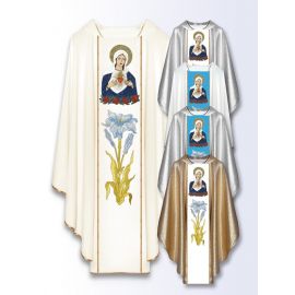 Ornat maryjny Serce Maryi (M-11) - Ornaty Maryjne