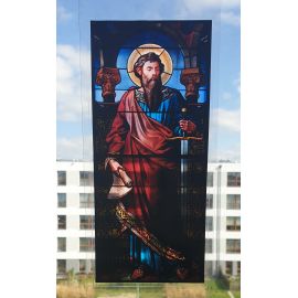 Witraż magnetyczny - św. Paweł - Witraże magnetyczne na szybę